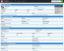 CounterpartyChain Enhanced Asset Information - Screenshot